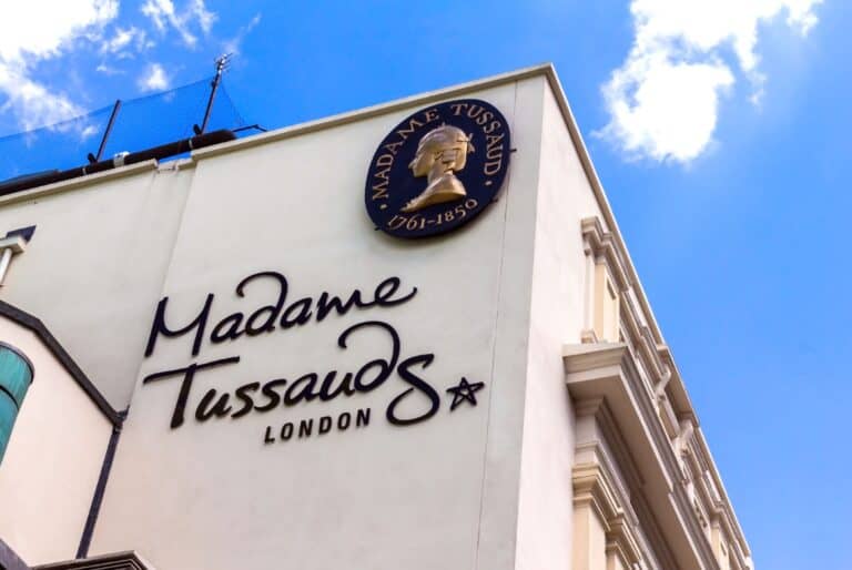 Billet d'entrée à Madame Tussauds
