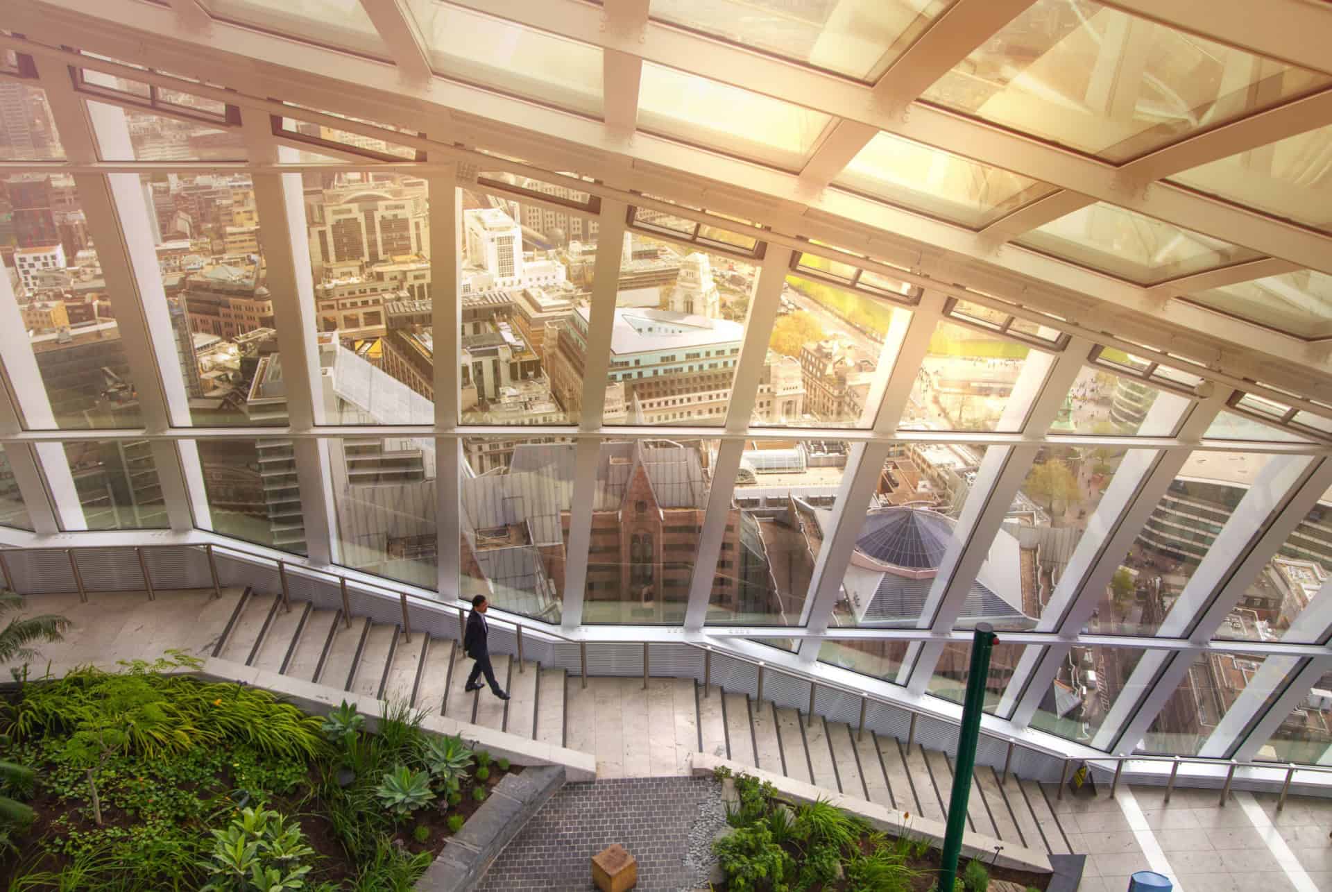 lever de soleil depuis sky garden lever de soleil depuis sky garden