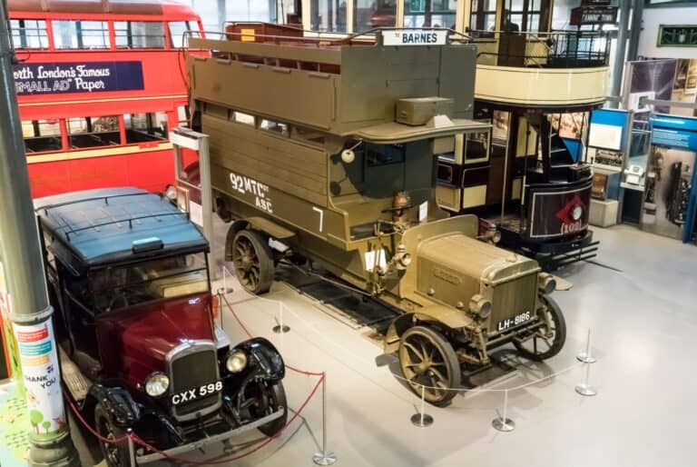 Billet d'entrée au Musée des transports de Londres