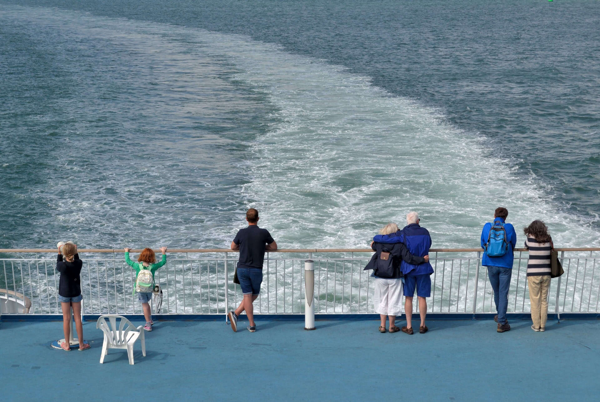 passagers sur un ferry passagers sur un ferry