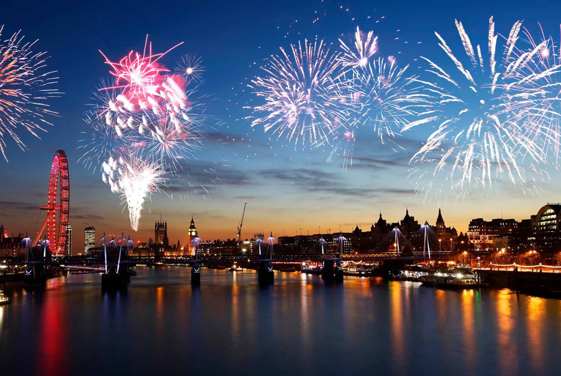 nouvel an a londres feu artifice nouvel an a londres feu artifice