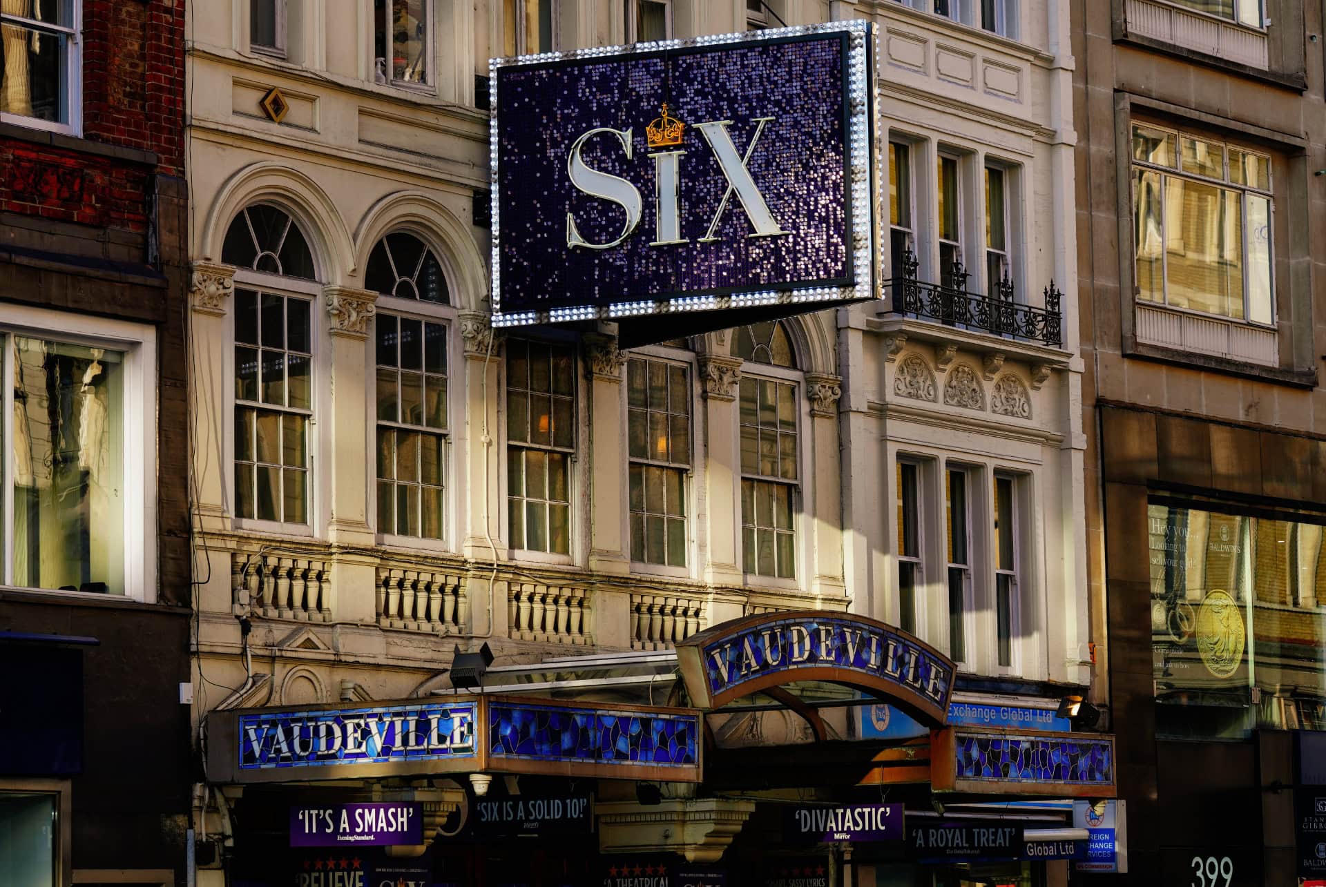 six the musical west end six the musical