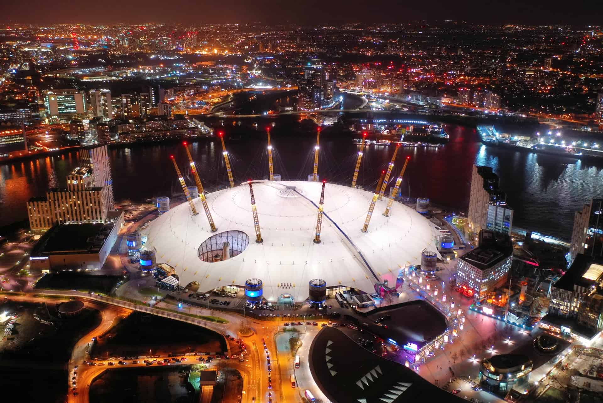 O2 arena in greenwich