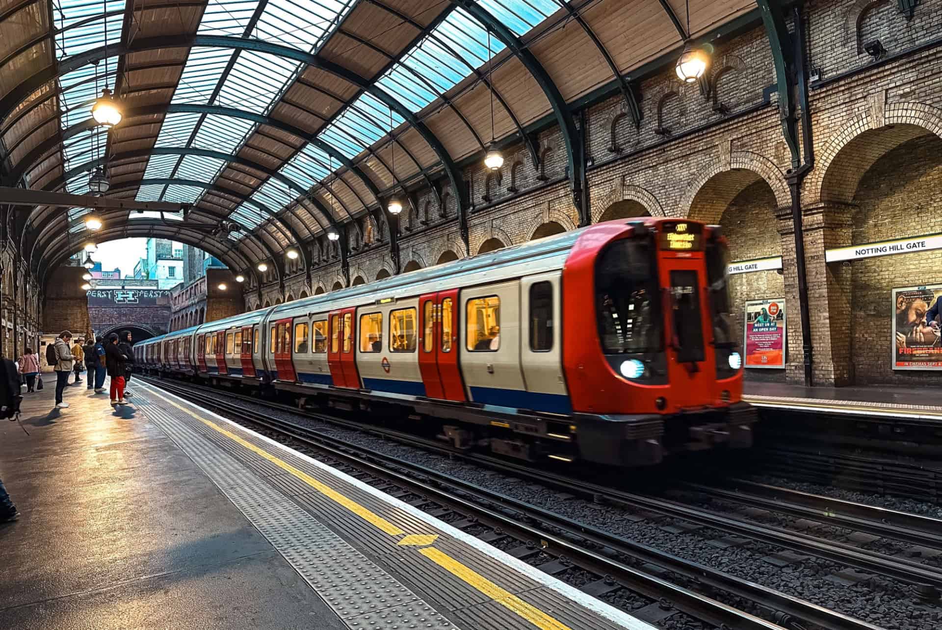 notting hill gate metro londres en 6 jours