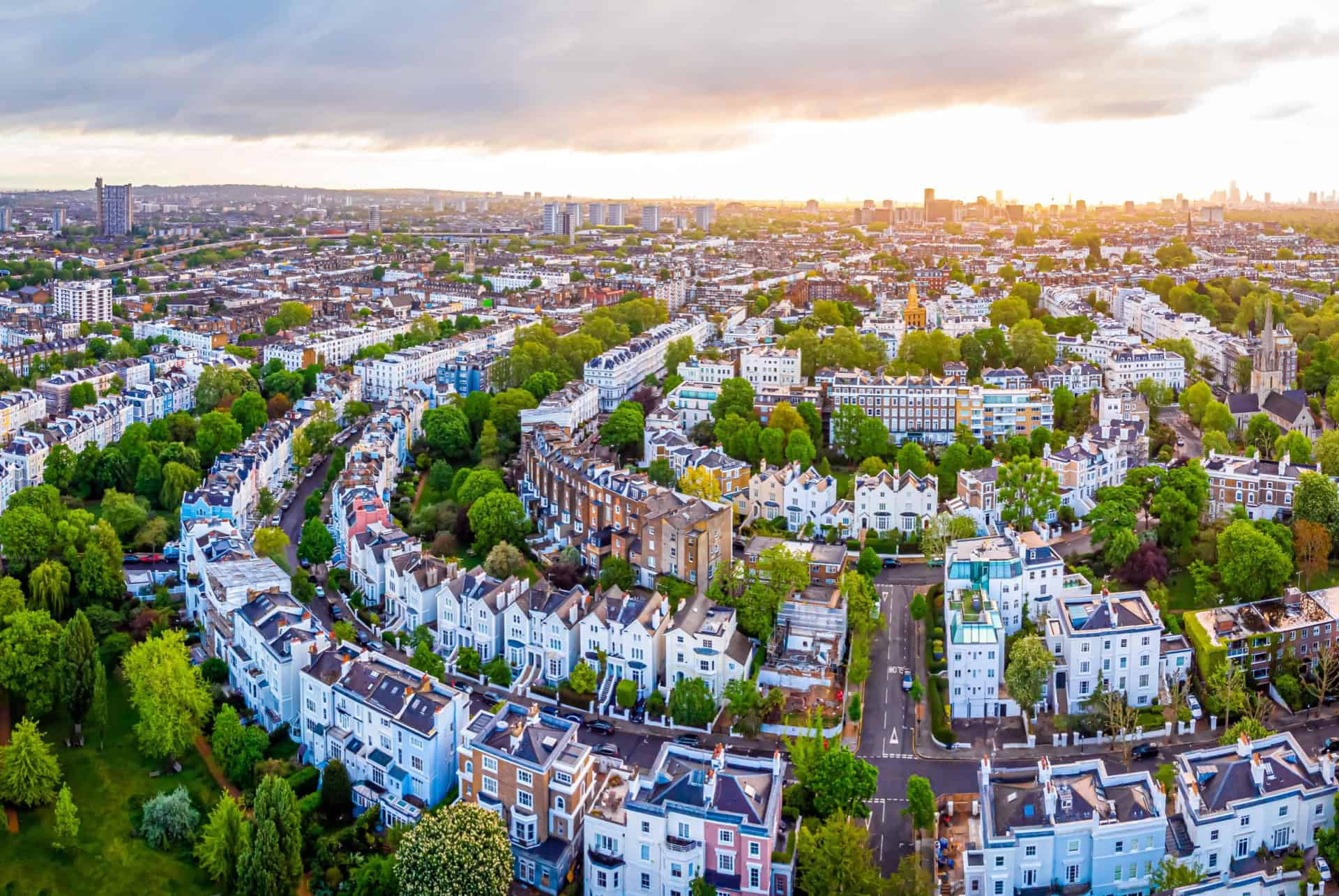 notting hill vue aerienne