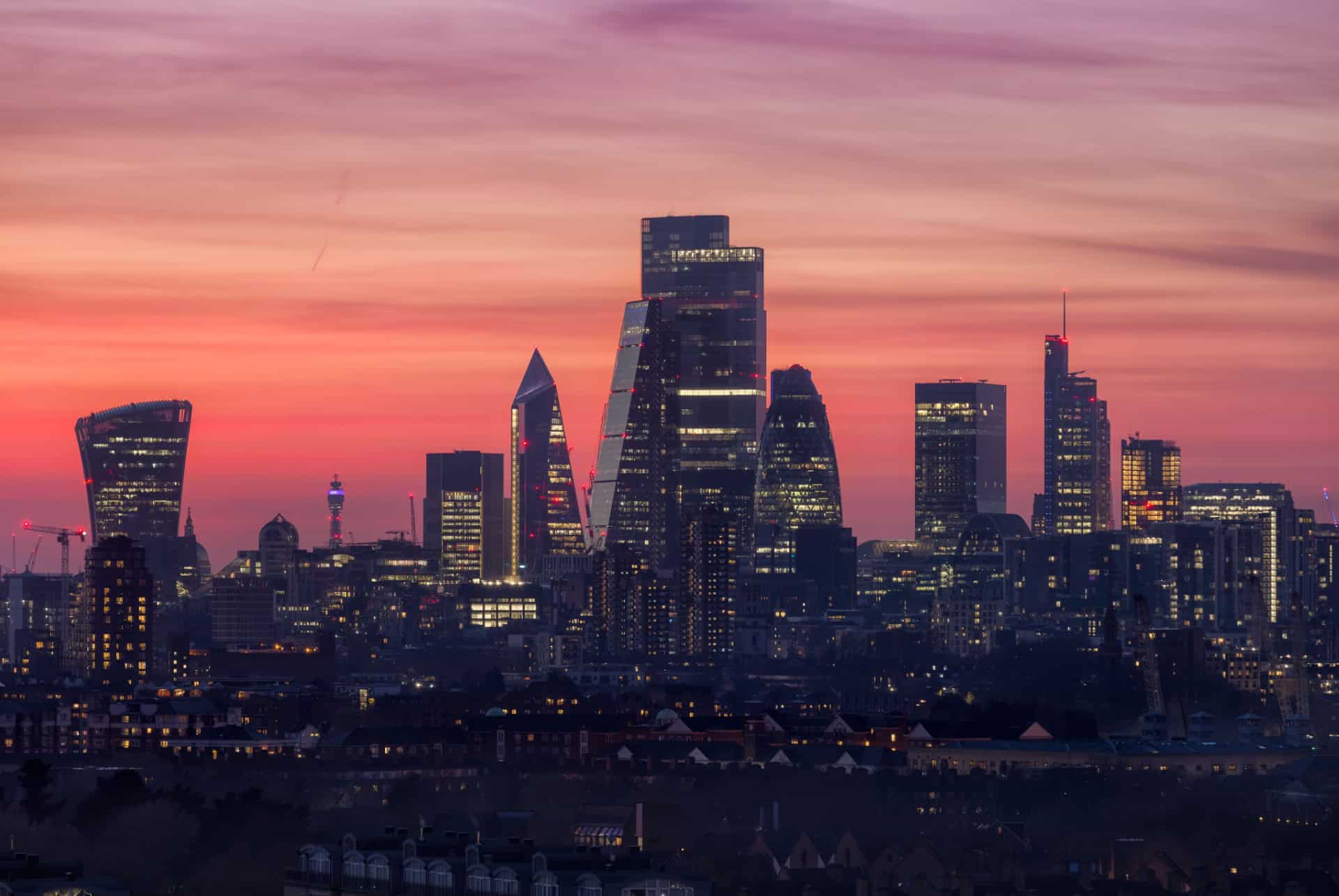 city of london nuit