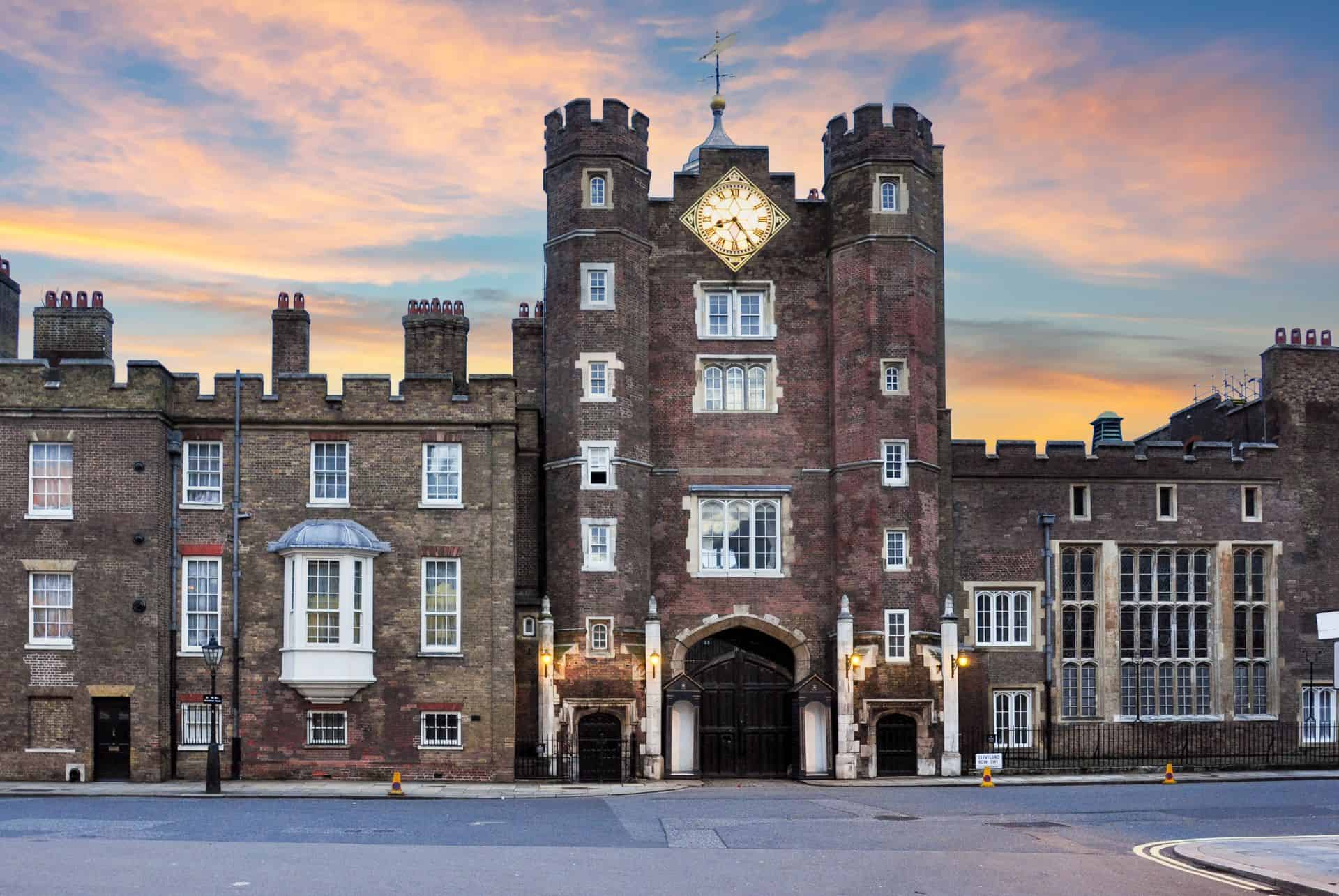 st james palace les monuments historiques de londres