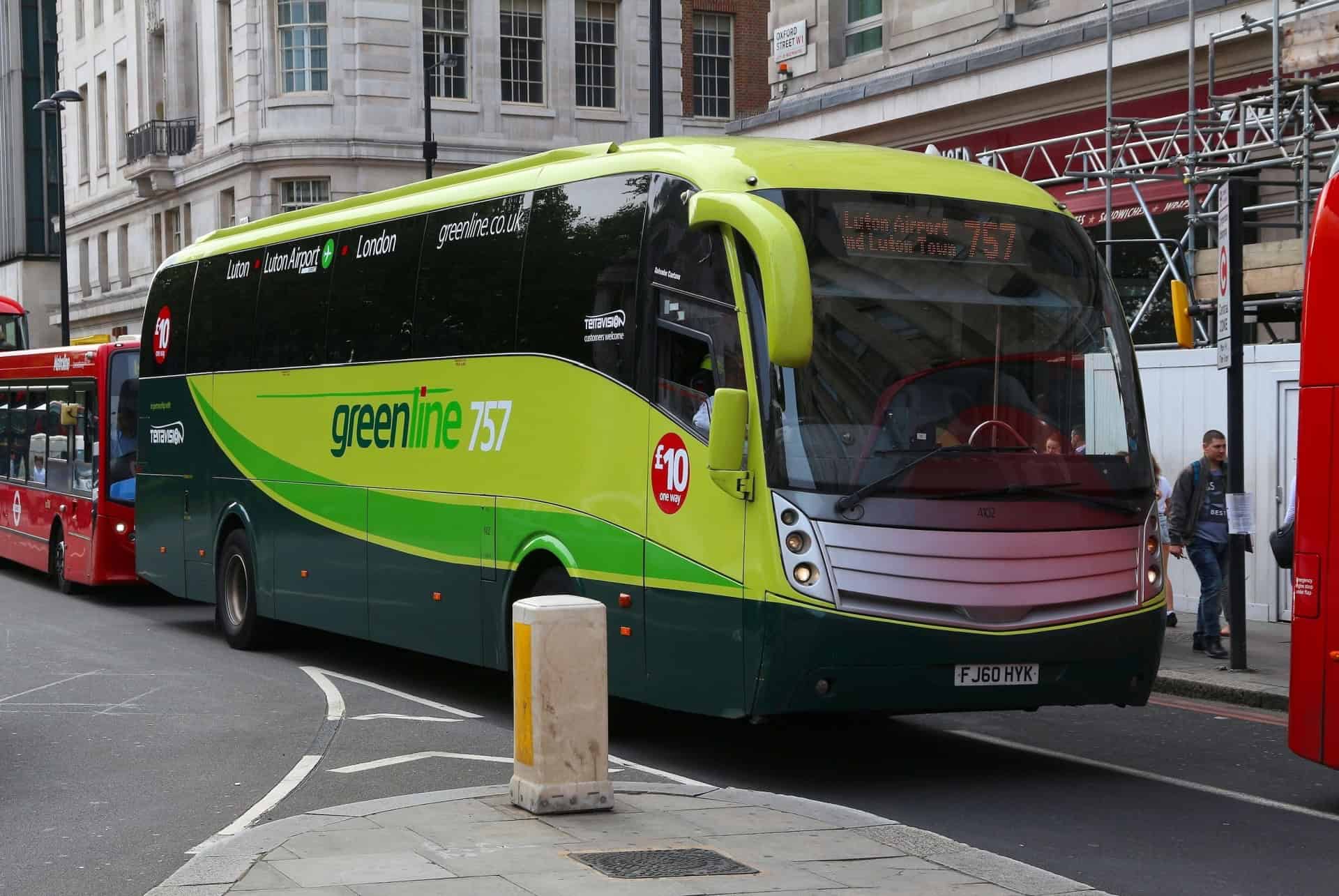 greenline transfert aeroport luton