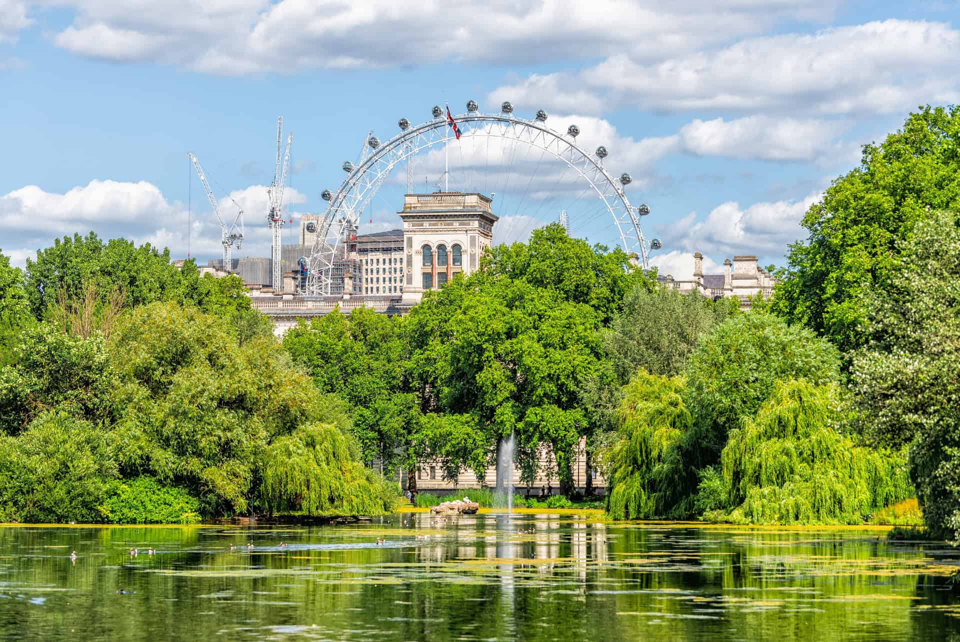 st james park london eye