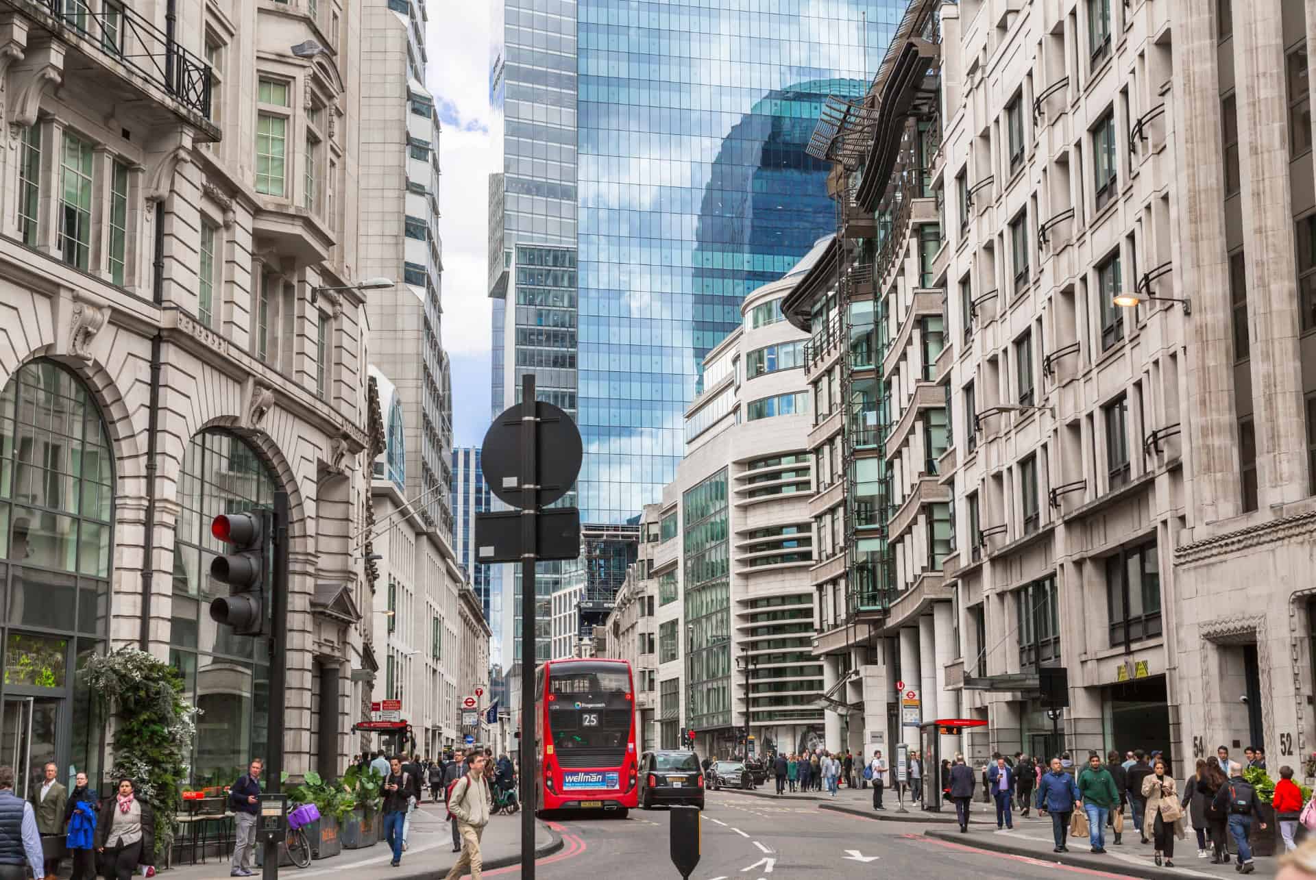 rejoindre la city londres