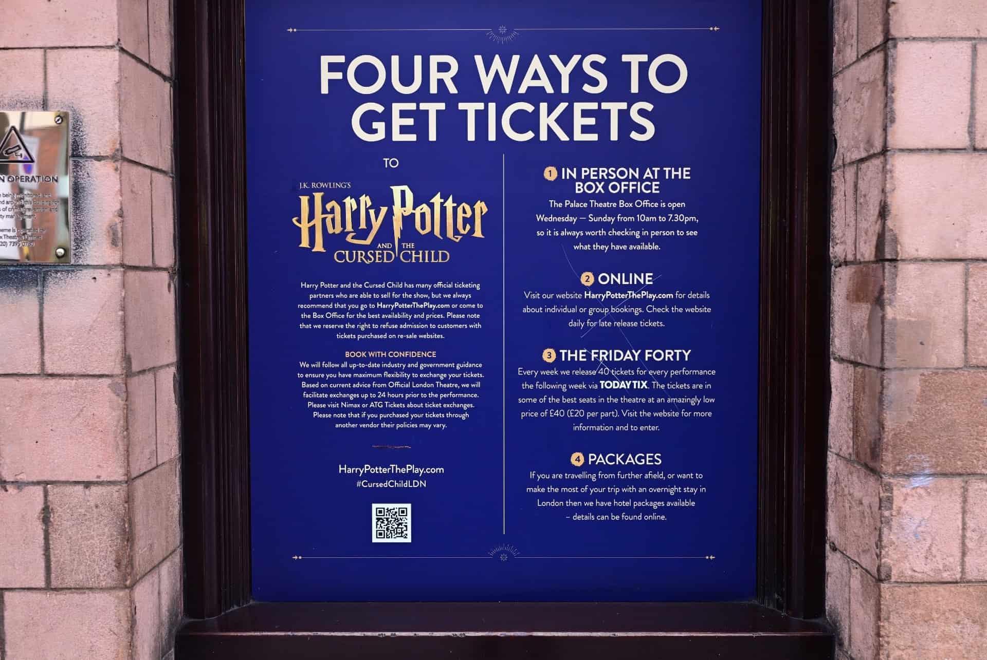 harry potter enfant maudit billets harry potter enfant maudit billets