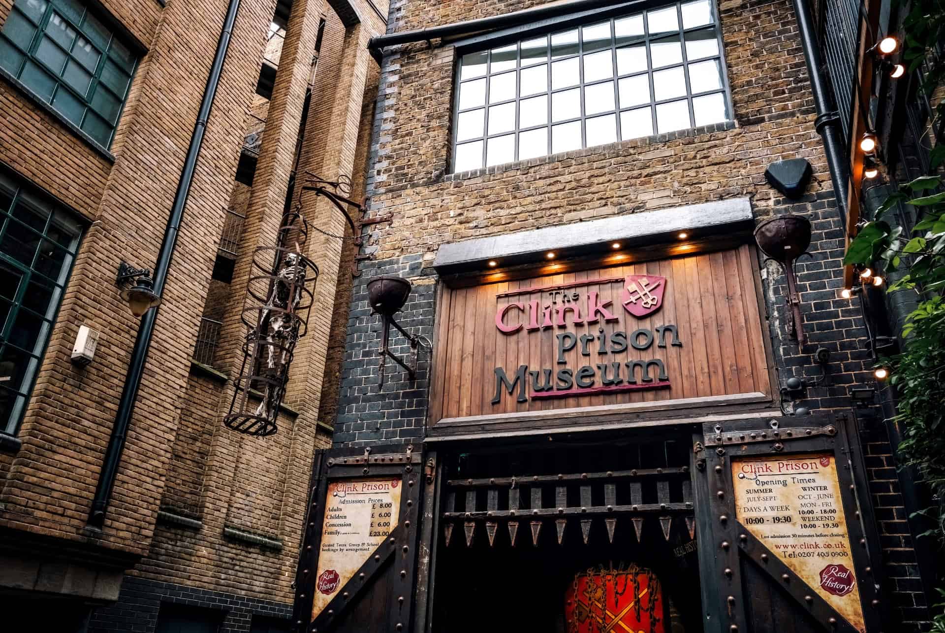 the clink prison museum